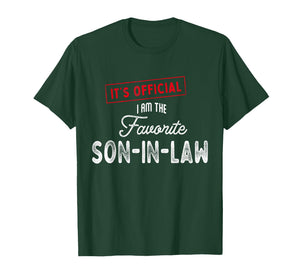 It’s Official I’m The Favorite Son-in-Law Vintage T-Shirt