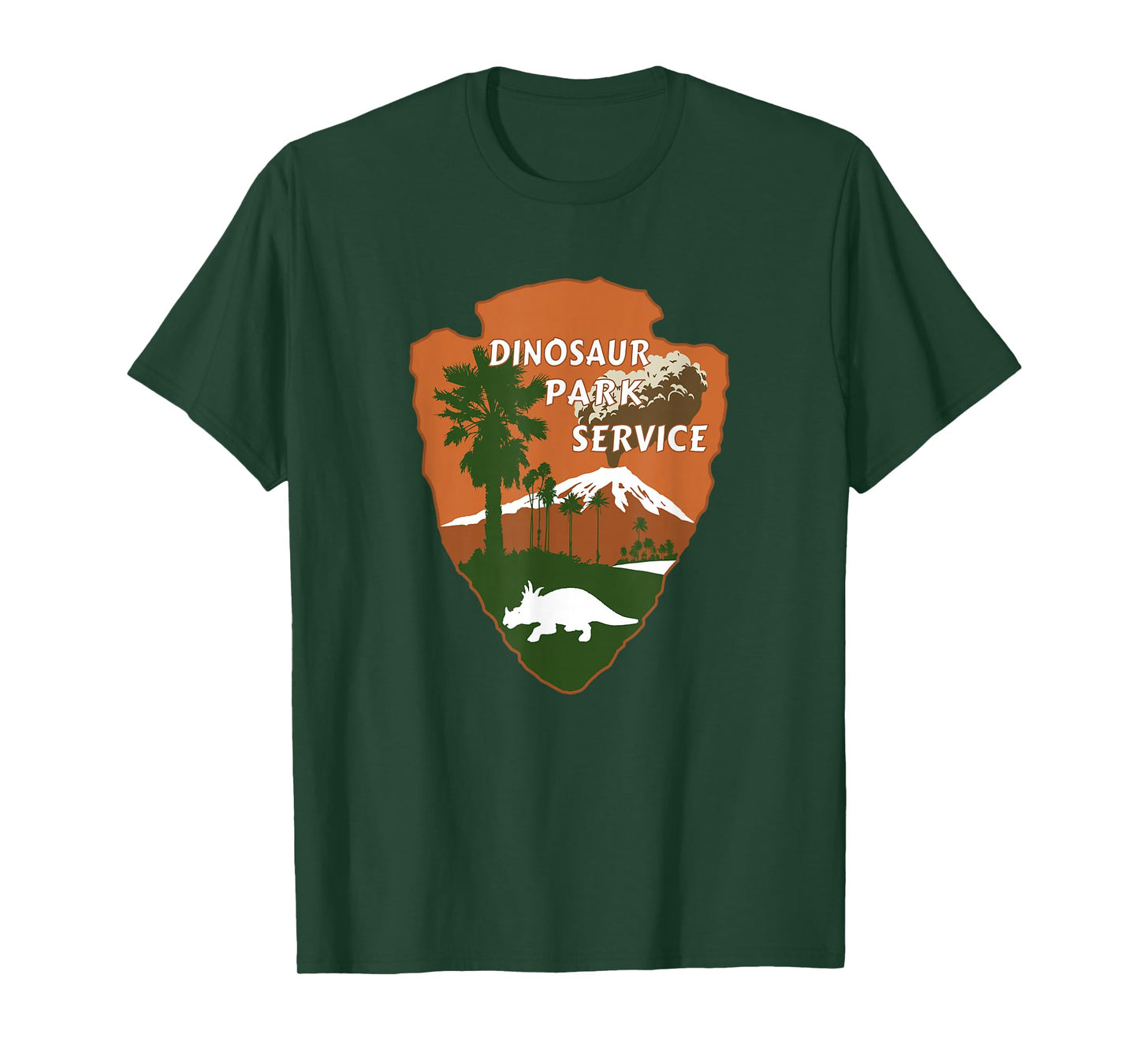 Dinosaur Park Ranger and Dino Forest Service T-Shirt