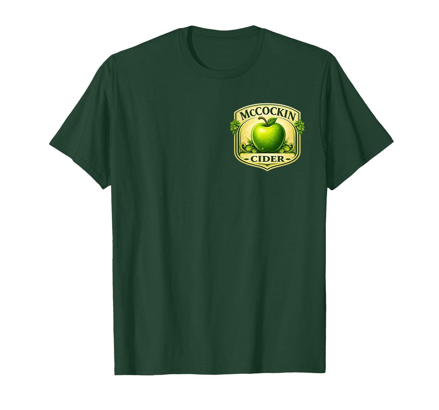 McCockin Cider St Patrick’s Day Edition Irish Double Sided T-Shirt
