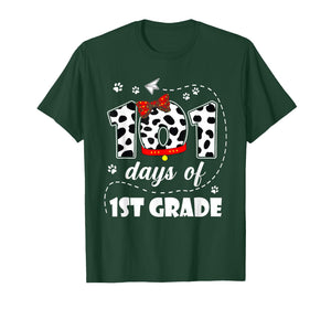 101 Days 1st Grade 100 Days School Dog 100th Day Students T-Shirt
