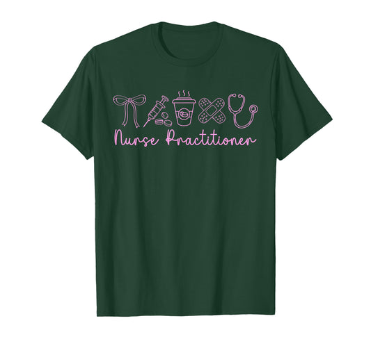 Nurse Practitioner Coquette Nurse Practitioners NP T-Shirt