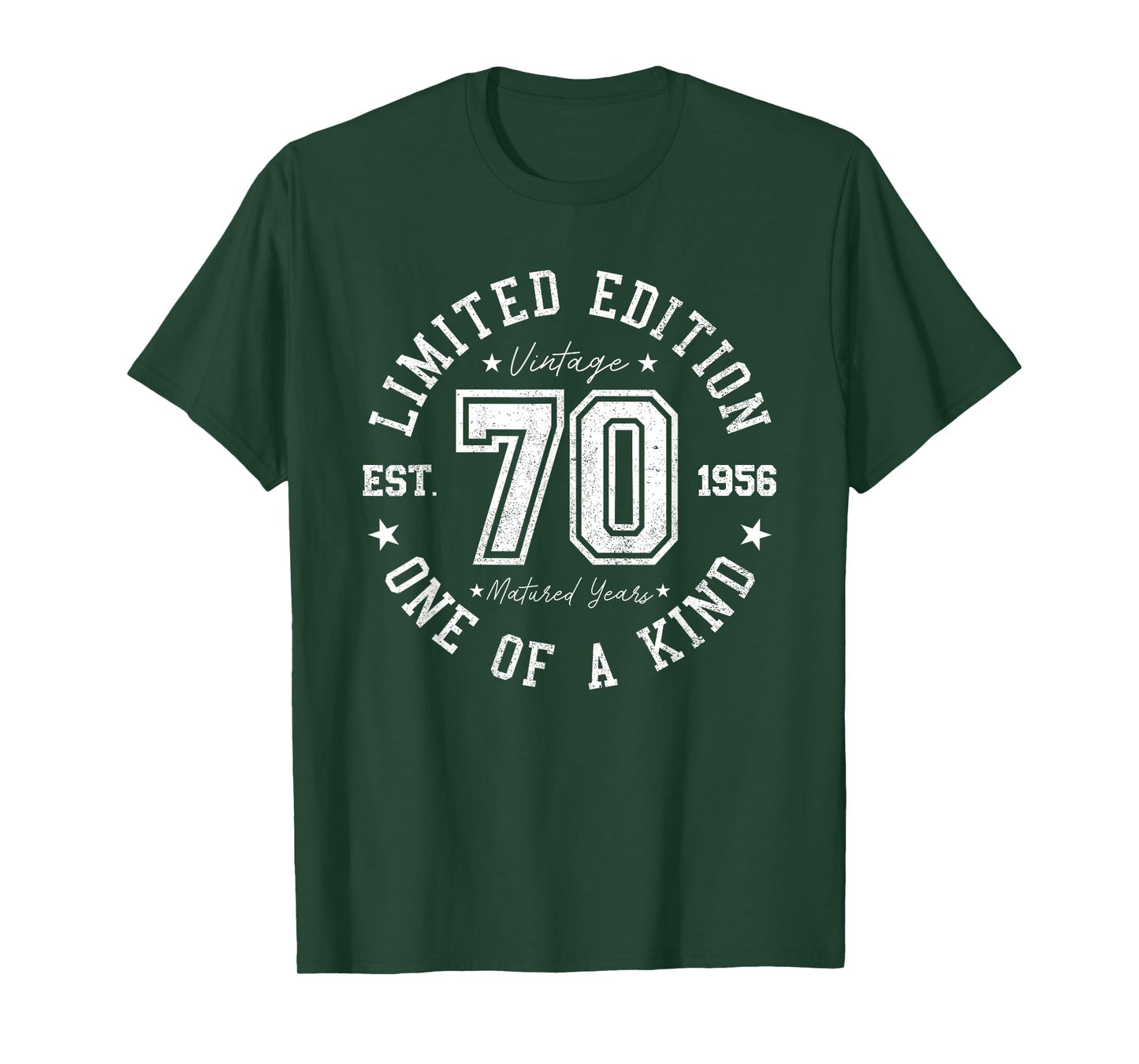 70 Years Old Vintage 1956 70th Birthday Limited Edition T-Shirt