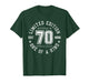 70 Years Old Vintage 1956 70th Birthday Limited Edition T-Shirt