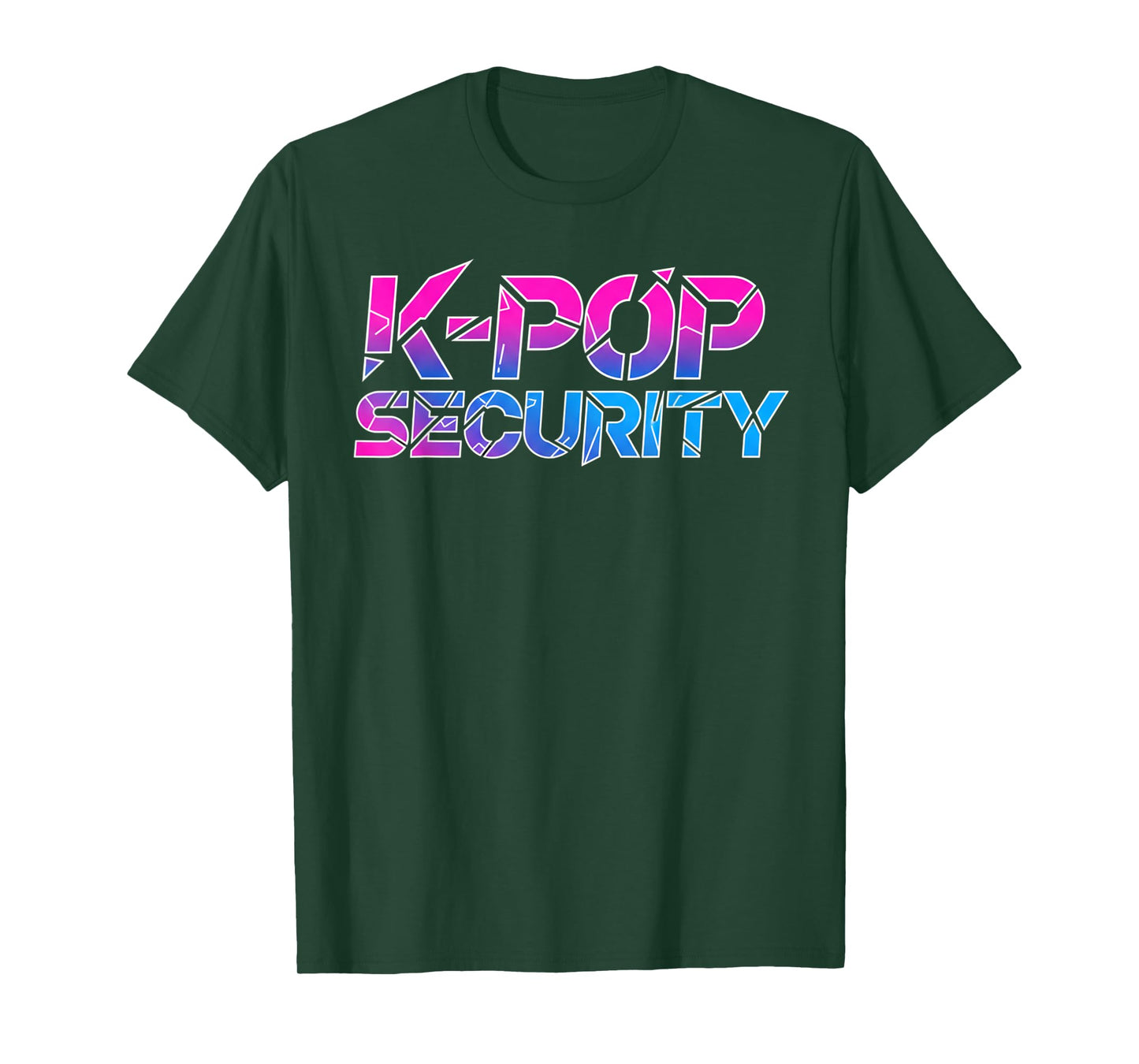 K-Pop Security Mom Dad Funny Halloween Costume T-Shirt