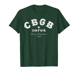 CBGB – Classic Logo On Black T-Shirt