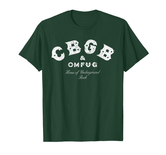 CBGB – Classic Logo On Black T-Shirt