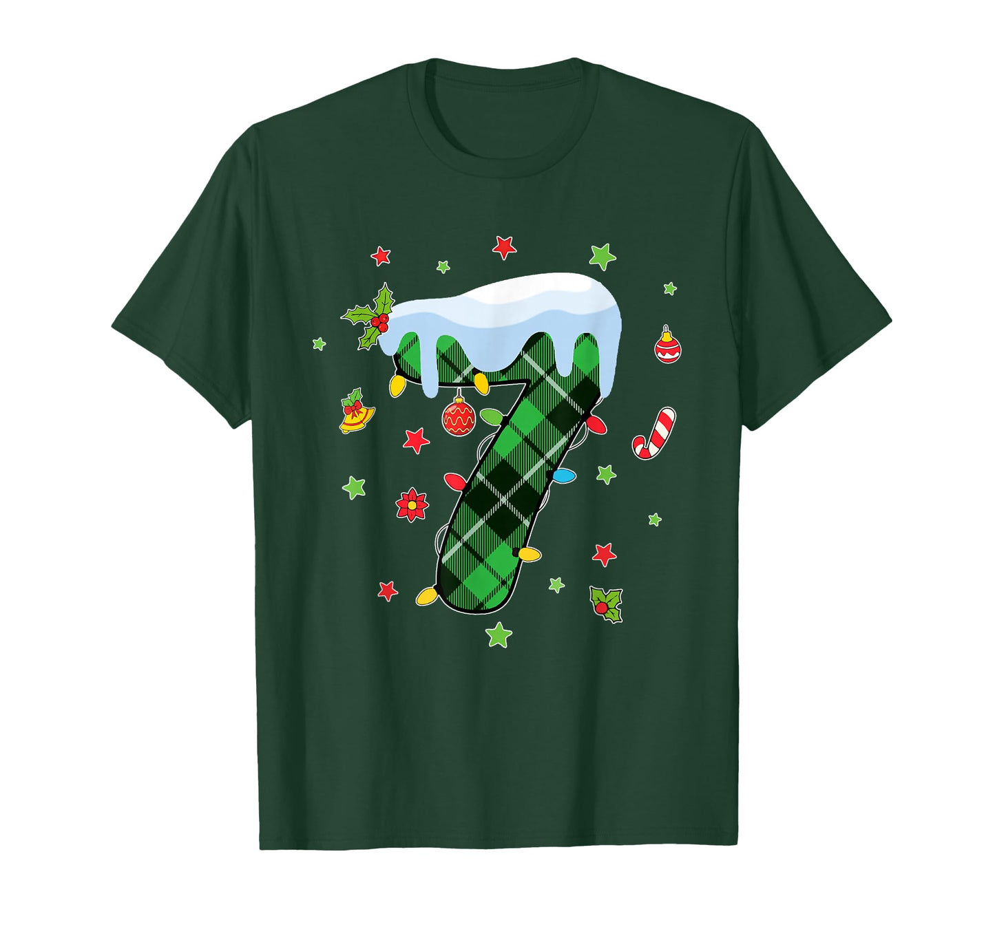 Number 67 Matching Christmas 6 7 Six Seven 6 7 Meme Couples T-Shirt