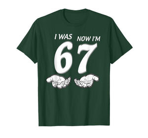 7 Year Old Birthday Shirt was 6 Now I'm 7 67 Funny for Kids T-Shirt