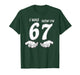 7 Year Old Birthday Shirt was 6 Now I'm 7 67 Funny for Kids T-Shirt