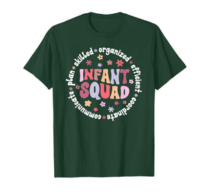 Infant Squad Infant Teacher Team Infant Teaching Crew T-Shirt