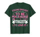 Strong Enough to Be Psych Nurse Crazy Enough to Love It T-Shirt