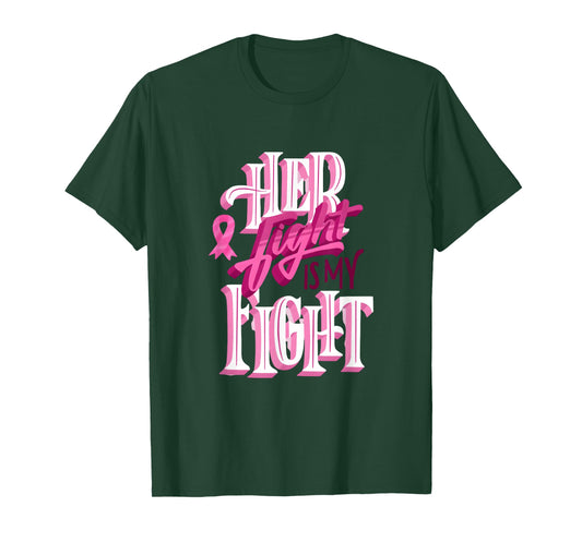 Breast Cancer Awareness Family Support T-Shirt