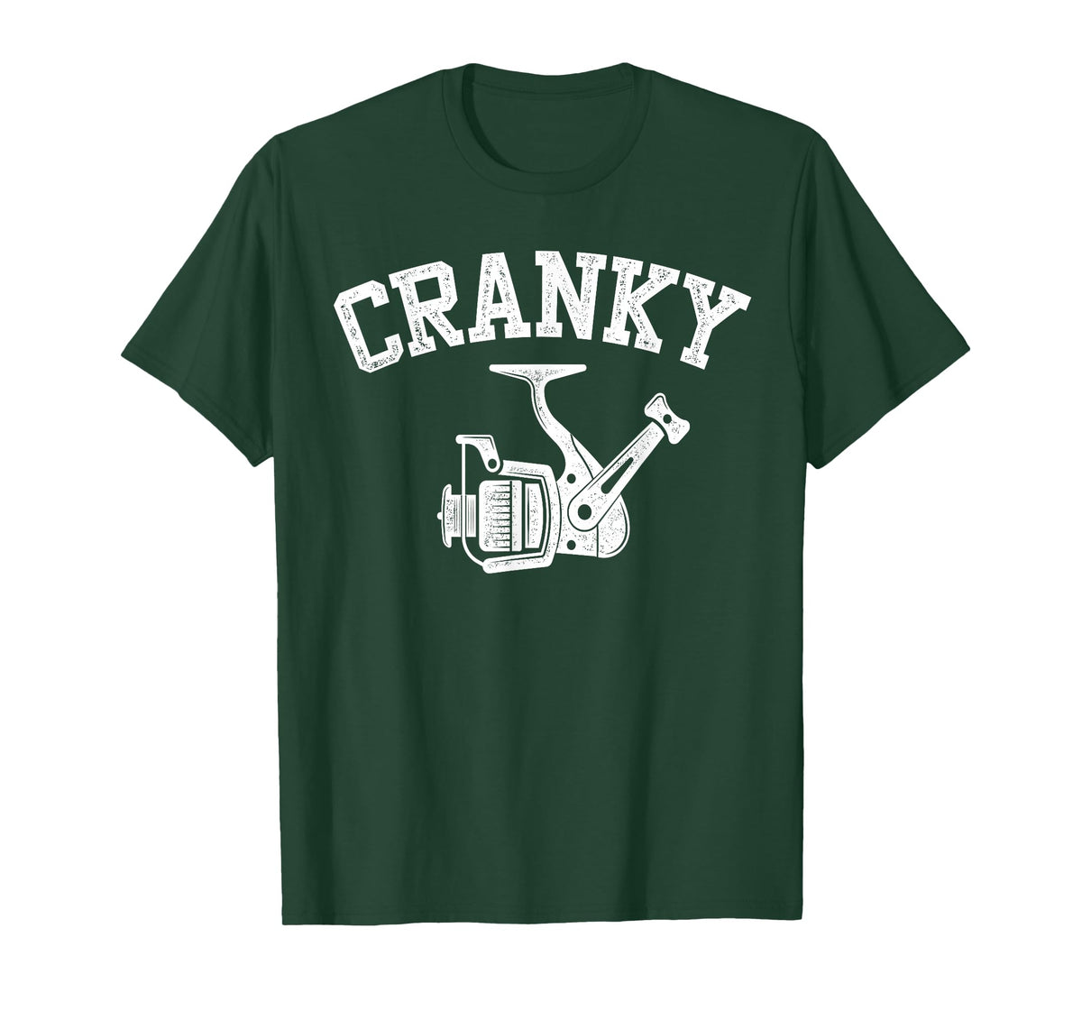Cranky Funny Fishing Fisherman T-Shirt