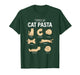 Funny Types of Cat Pasta Cute Kawaii Cat Lover Men Women T-Shirt