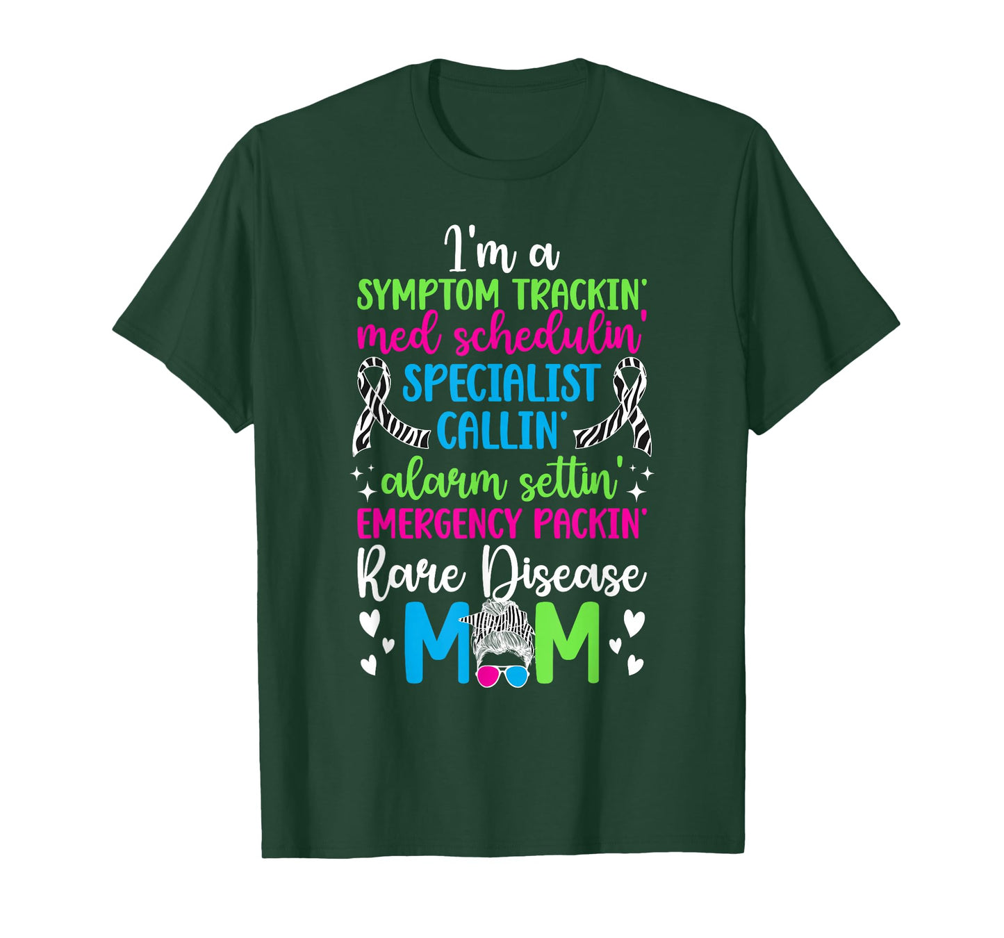 I'm A Rare Disease Mom of A Rare Disease Warrior Mother T-Shirt