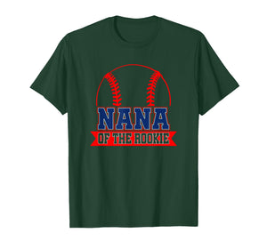 Nana Rookie of Year 1st Birthday Baseball Theme Matching T-Shirt