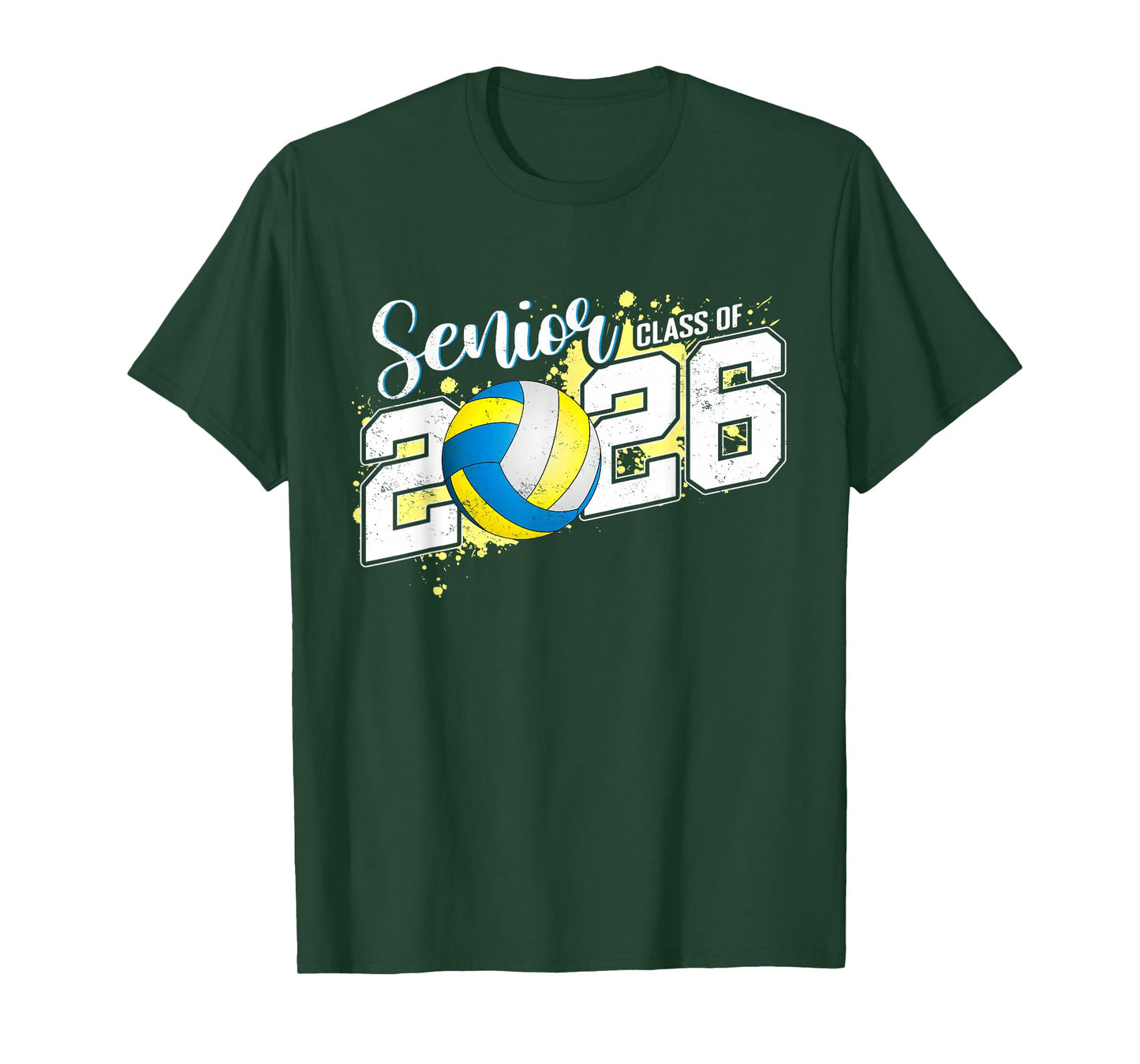 Class of 2026 Senior Volleyball Graduation T-Shirt