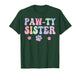 Let's Pawty Girl Sister Puppy Dog Party Birthday Girl Family T-Shirt