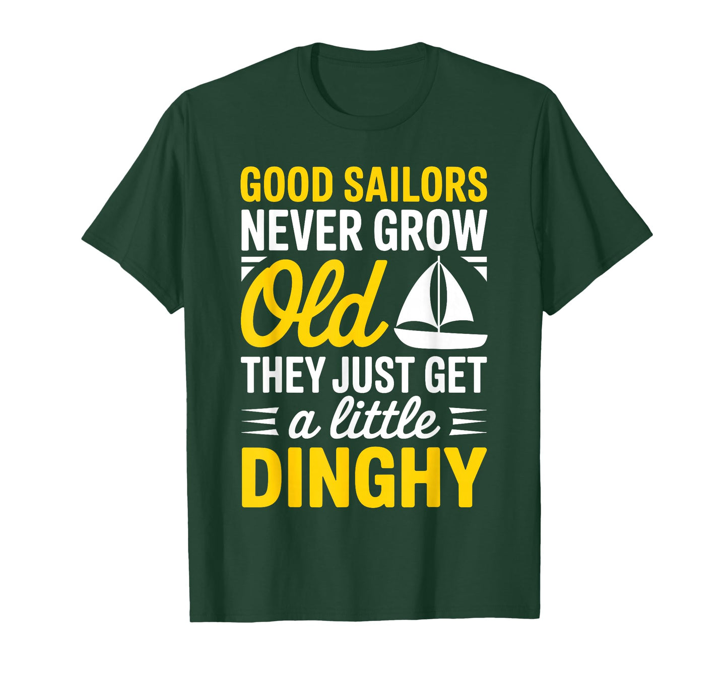 Cool Sailing Art for Men Women Kids Sail Boat Sailor Sailing T-Shirt