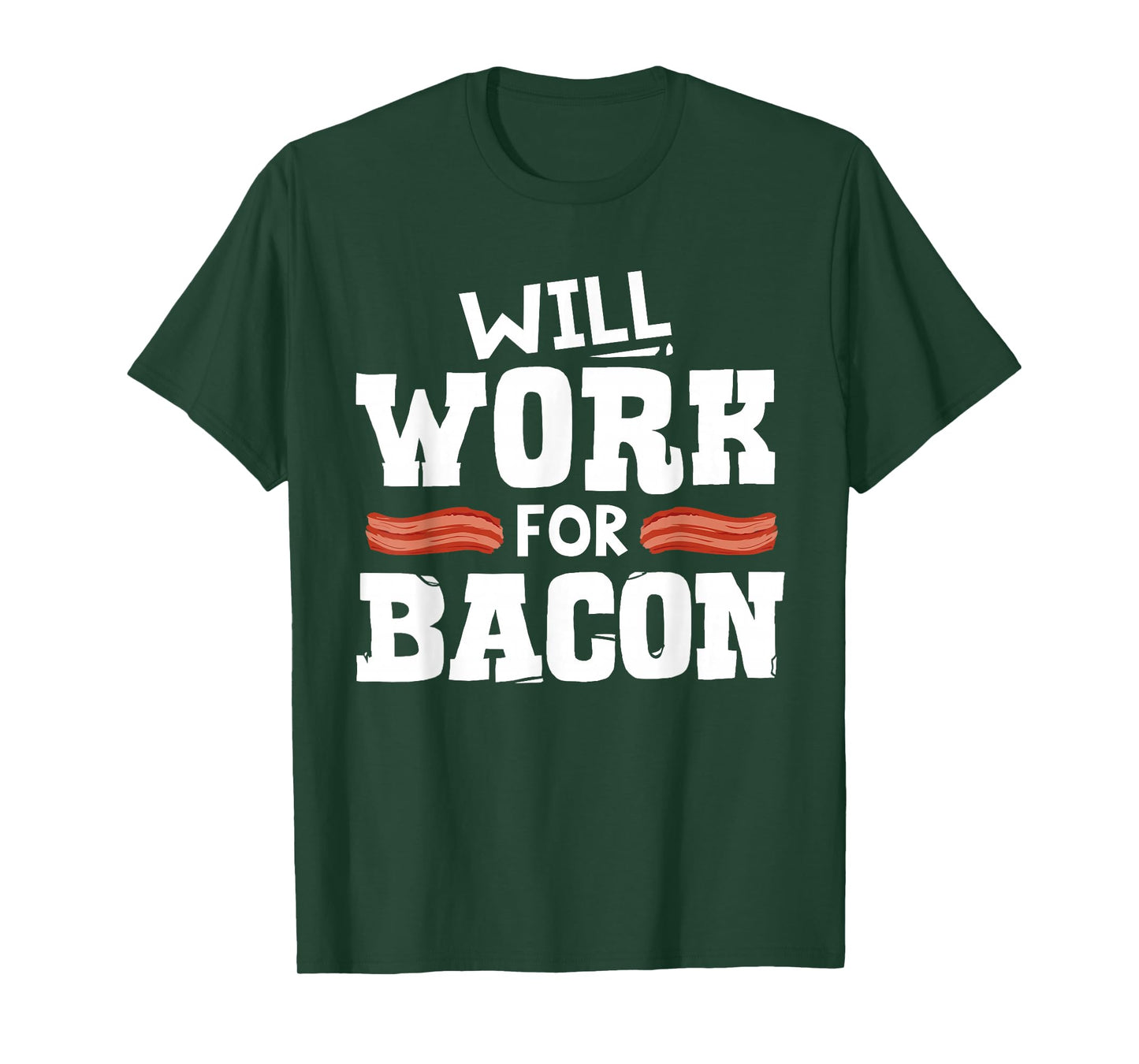 Funny Bacon Design for Men Women Boys Girls Pork Bacon Lover T-Shirt