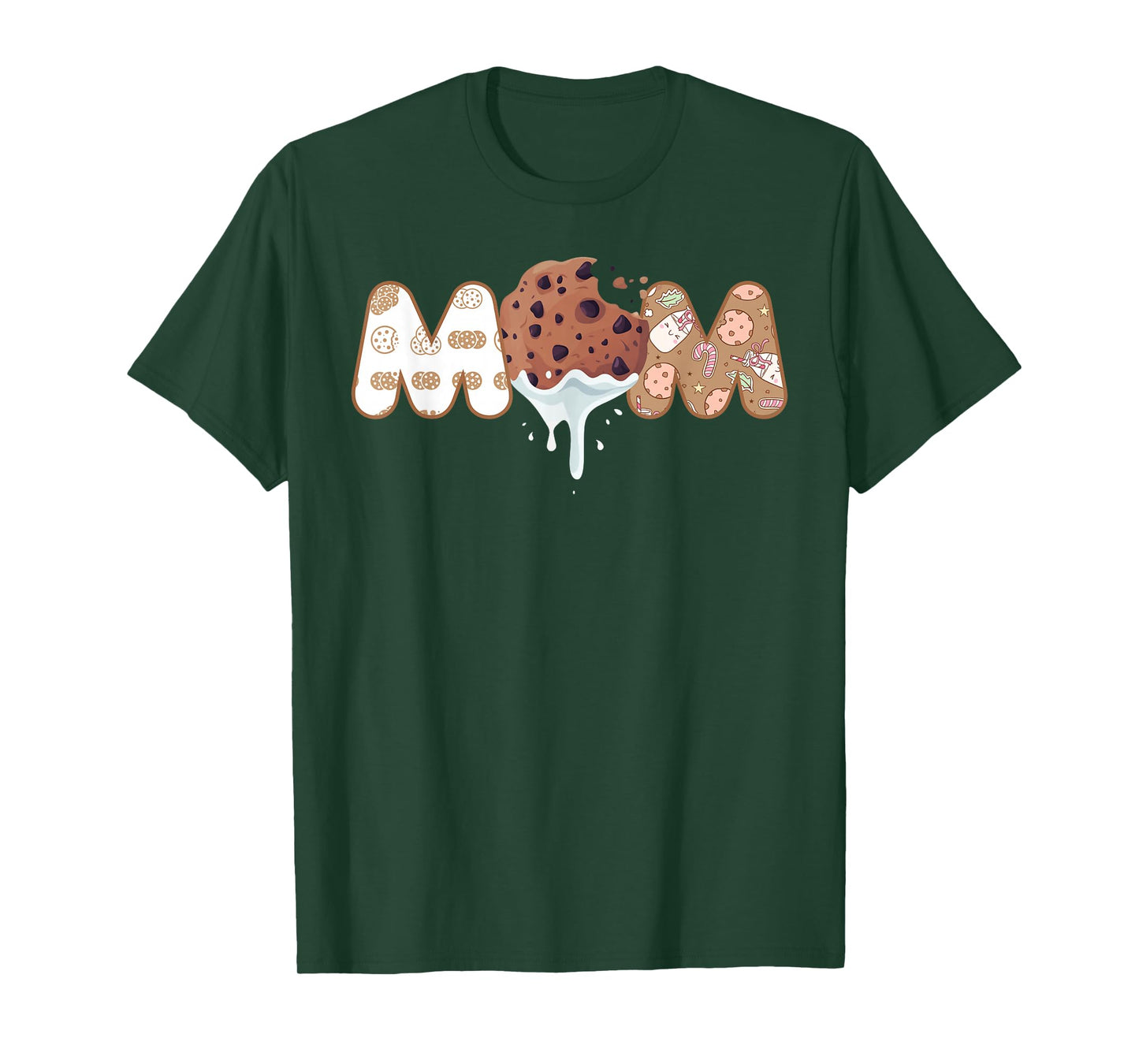 Cookies Mom 1st Birthday Milk Party Family Matching T-Shirt