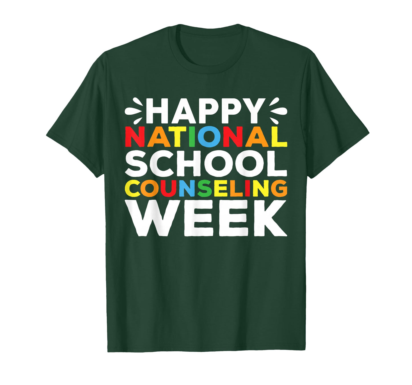 National School Counseling Week School Counselor T-Shirt