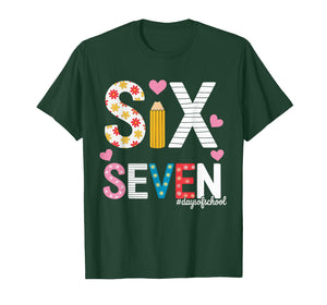 I Survived 67 Days of School Teacher Student Six Seven Meme T-Shirt
