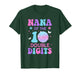 Nana of The Birthday Girl Double Digits Disco Ball 10th T-Shirt