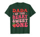 Cute Dada of The Berry Sweet One Strawberry First Birthday T-Shirt