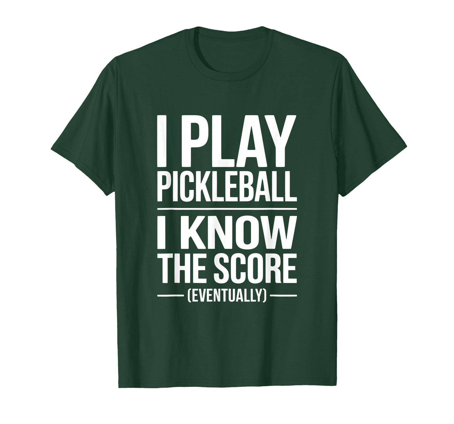 Cool Pickleball for Men Women Apparently I Play Pickleball T-Shirt