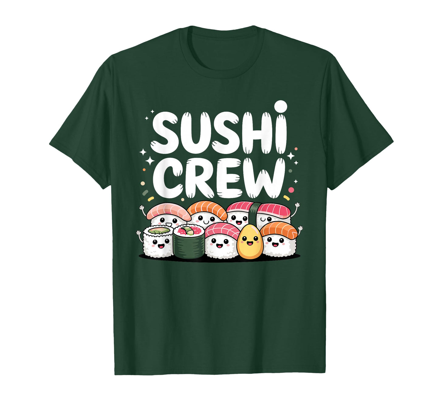 Funny Sushi Art for Men Women Japanese Foodie Sushi Lover T-Shirt