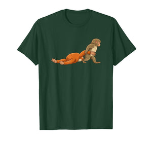 Baby Monkey Punch Shirt Cute Viral Macaque Animal Lover T-Shirt