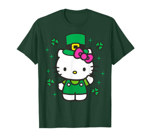 Hello Kitty St. Patrick's Day Adorable Leprechanun Suit T-Shirt
