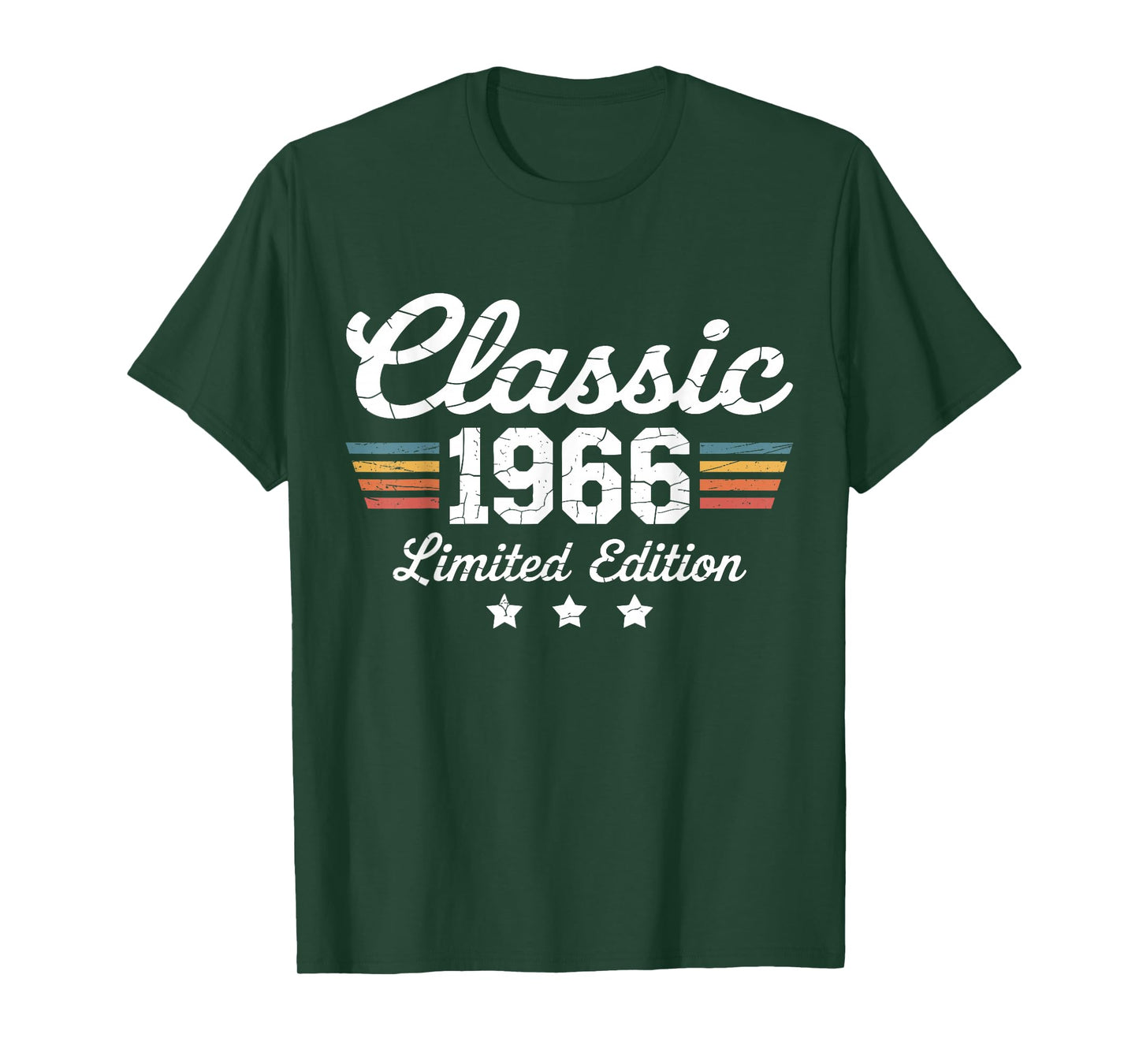 Classic 1966 Vintage 60th Birthday 60 Years Old Bday Sixty T-Shirt
