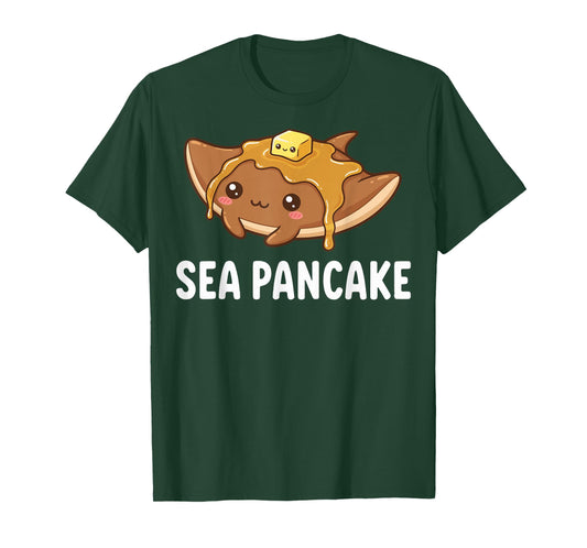 Sea Pancake Stingray Mantaray Cute T-Shirt