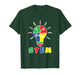STEM Icons Inside A Light Bulb Teachers Students School T-Shirt