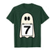 Spooky Number 7 Matching Halloween Costume Group Meme Ghost T-Shirt