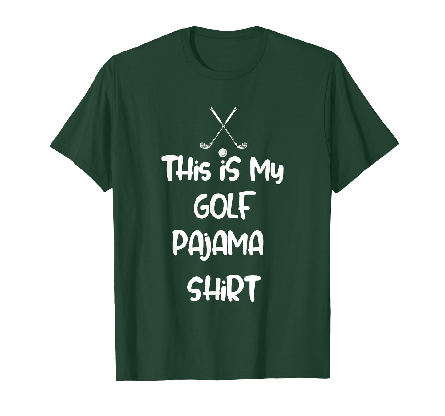 This is My Golf Pajama Funny Golf Lovers Men Women T-Shirt