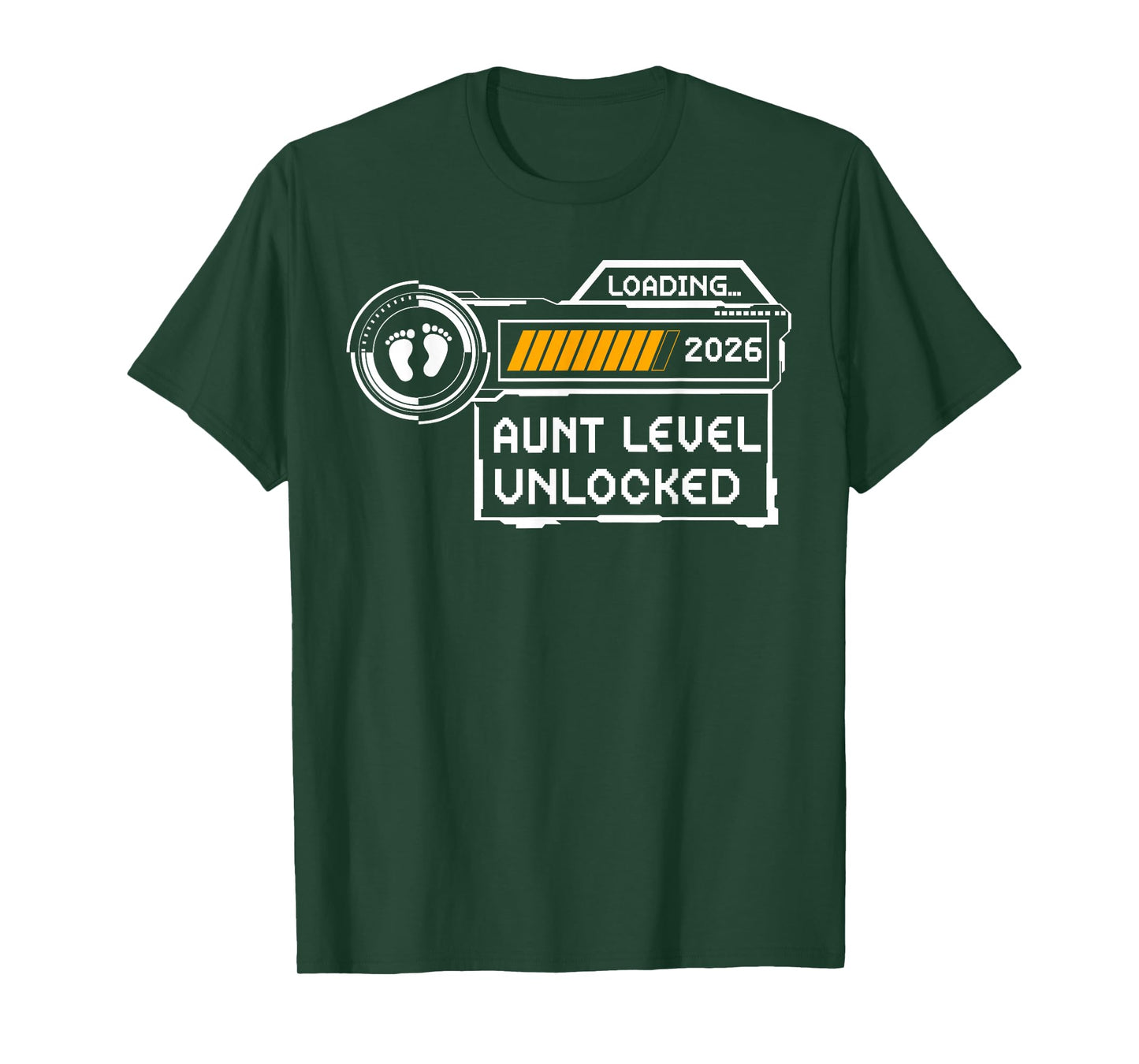 Aunt Level Unlocked Est 2026 First Time Auntie Soon to Be T-Shirt