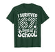 I Survived 67 Days of School Teachers Students T-Shirt