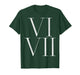 67 Meme Roman Numeral Six Seven Funny History Teacher 2025 T-Shirt