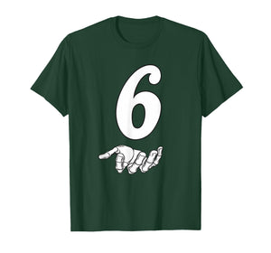 Number 6 Matching 67 Meme Halloween Costume Men Women Kids T-Shirt