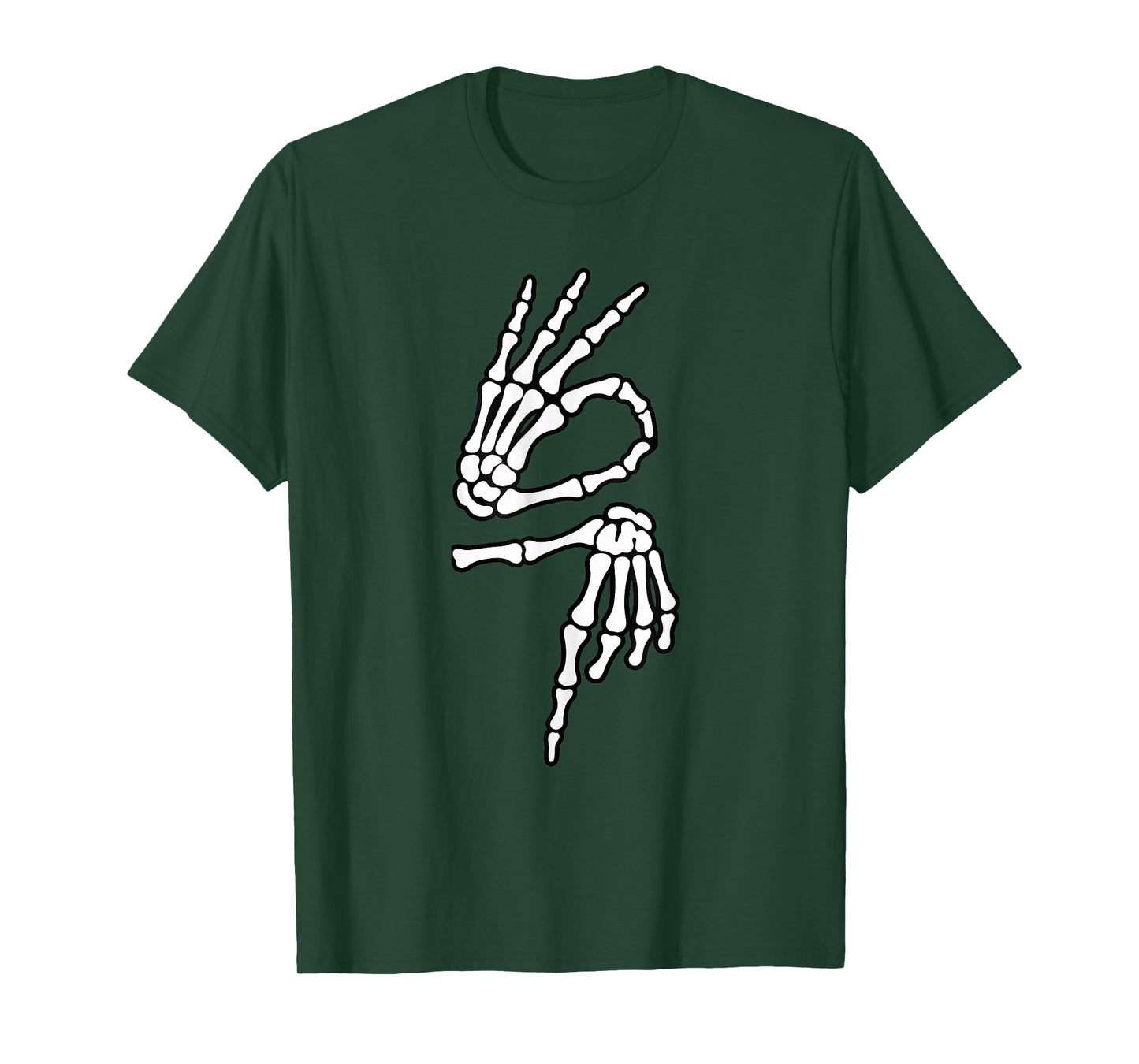 67 Meme Skeleton Hand 6 7 Halloween Six Seven T-Shirt