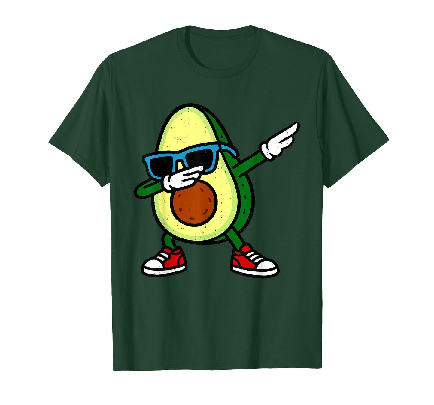 Dabbing Avocado Vegan Food Fruit Lover Dab Dance T-Shirt
