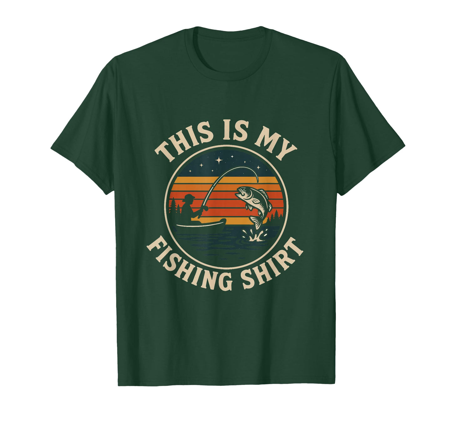 This is My Fishing Shirt Men Women Kids Fisherman T-Shirt