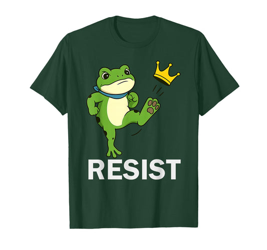 Portland Frog Protest Shirt for Men and Women No Kings T-Shirt