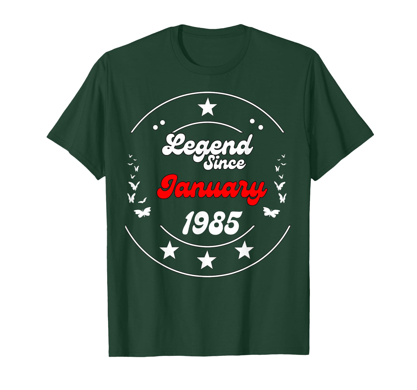 January 1985 Birthday Legend Man Boy Since January 1985 T-Shirt