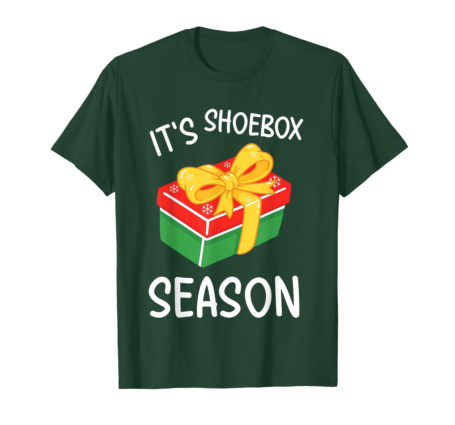 It's Shoebox Season - Christmas Child Giving T-Shirt