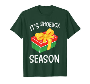 It's Shoebox Season - Christmas Child Giving T-Shirt