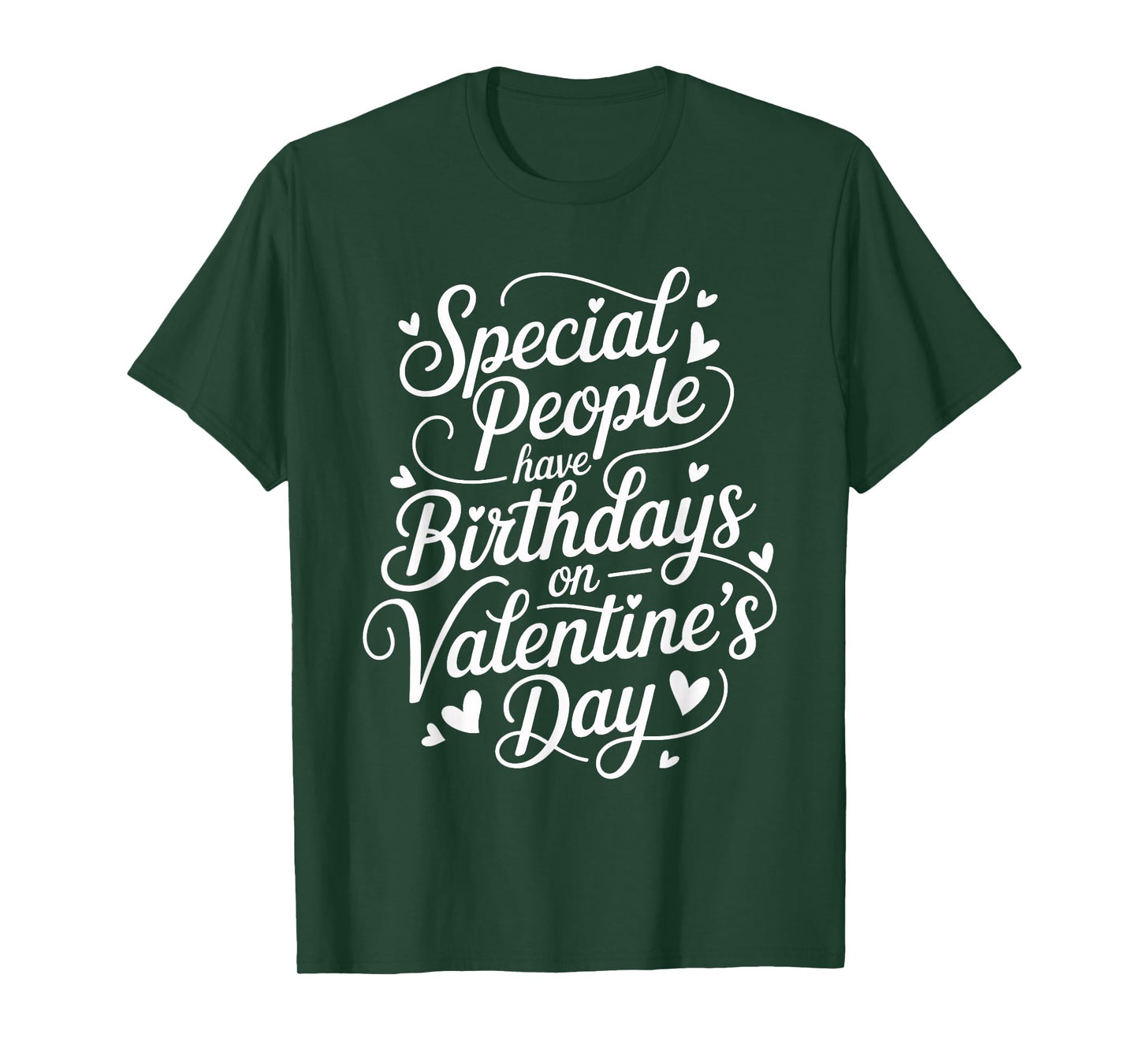 Born on February 14 Special Birthday for Women Men Kids T-Shirt